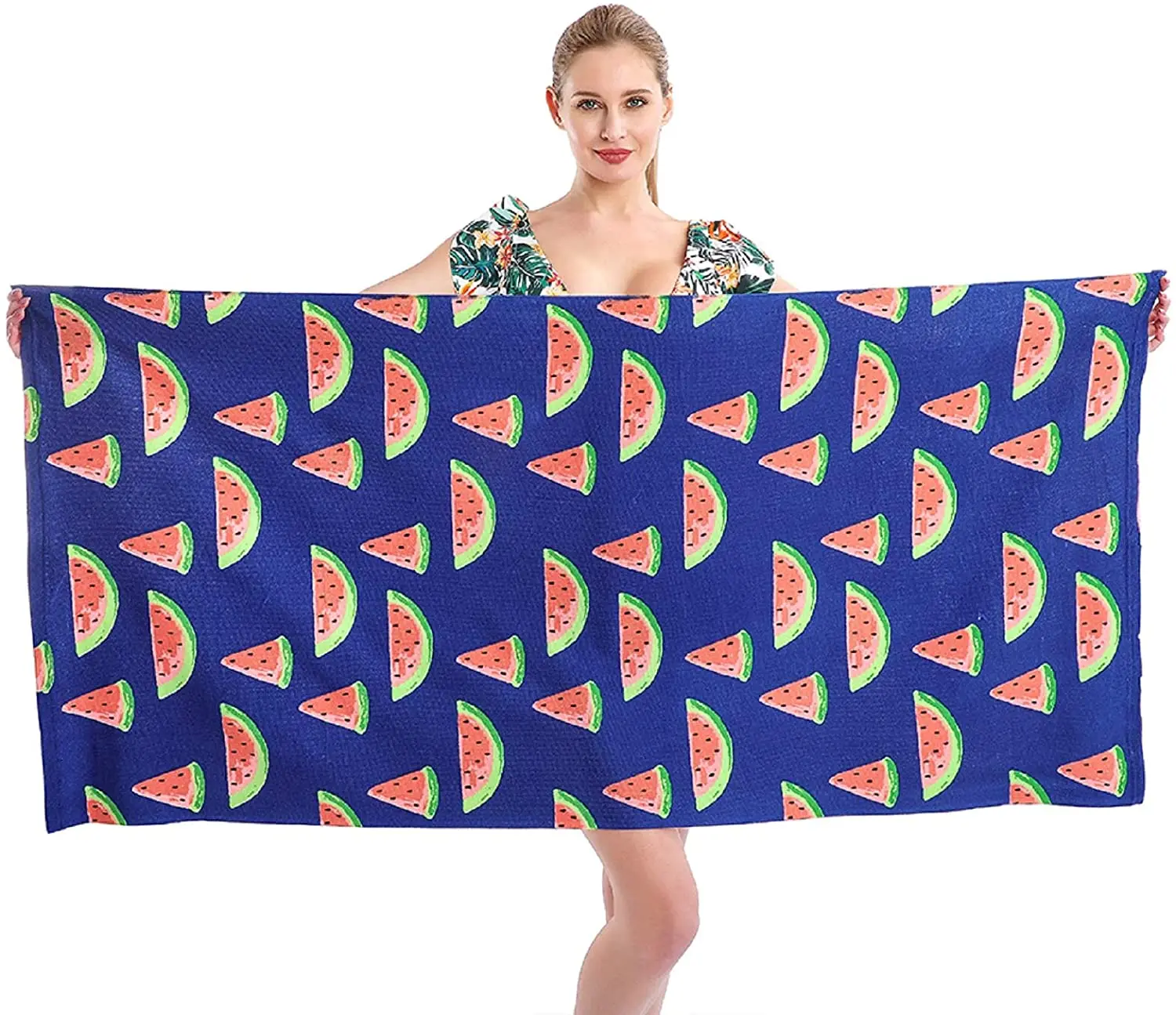 CVS Extra large Oversized Sand Free and Quick Dry Travel Accessories Gifts Cute custom print Beach Towel