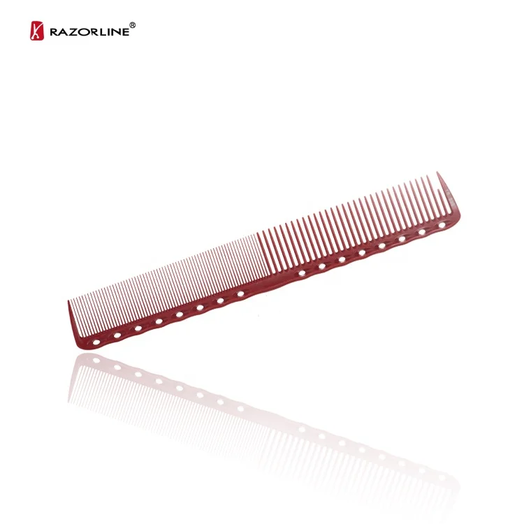 Razorline YS06 Professional Barber Salon Using Face Shaving Carbon Fiber Plastic Hair Comb