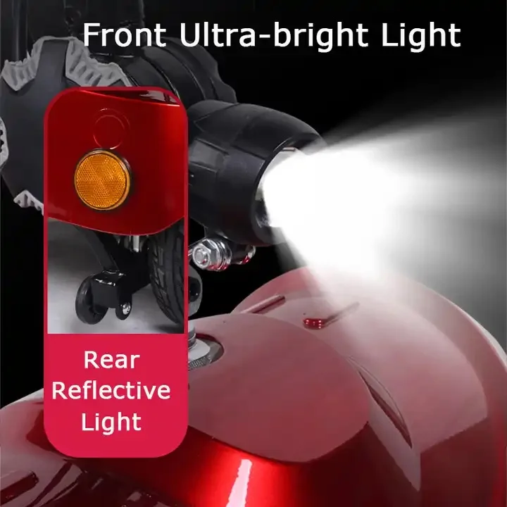 2024 Trending Products Foldable Motorized Tricycles Electric Bike Folding Mobility Scooter For Disabled