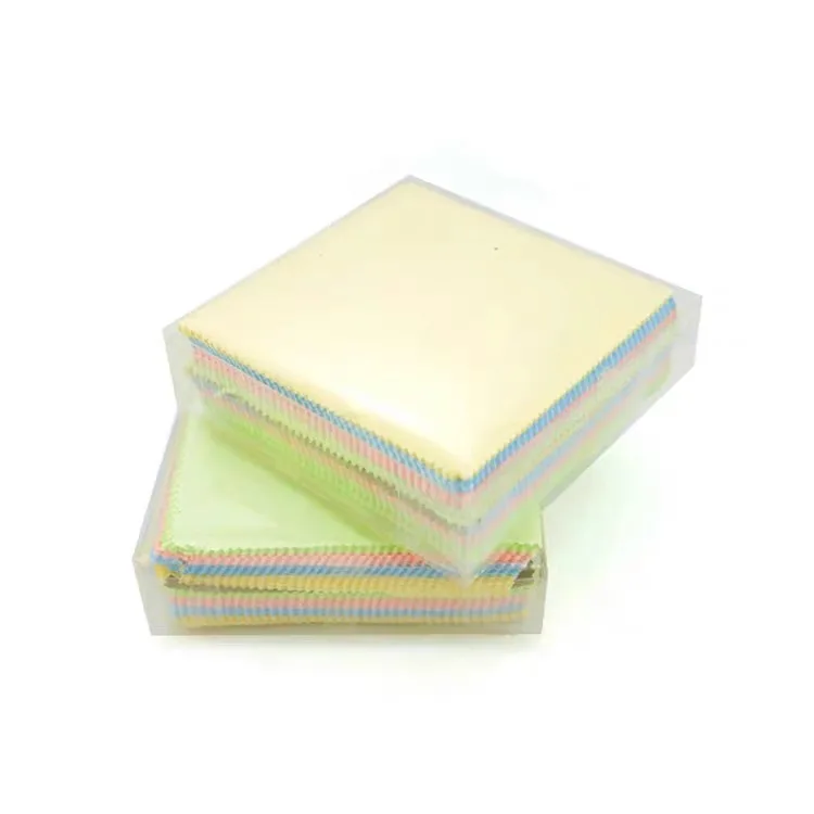 Microfiber Cloth Double Suede Eyewear Cleaner Eyeglasses Cleaning Cloth for Mobile Phone Screen Optical Lens