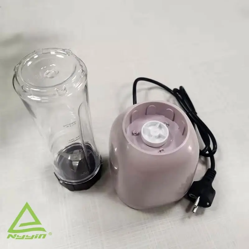 Small Mini Meat Grinder Personal Blender Table Portable Sport Bottle Top Design with 600ml Electric Plastic OEM Push Button 300