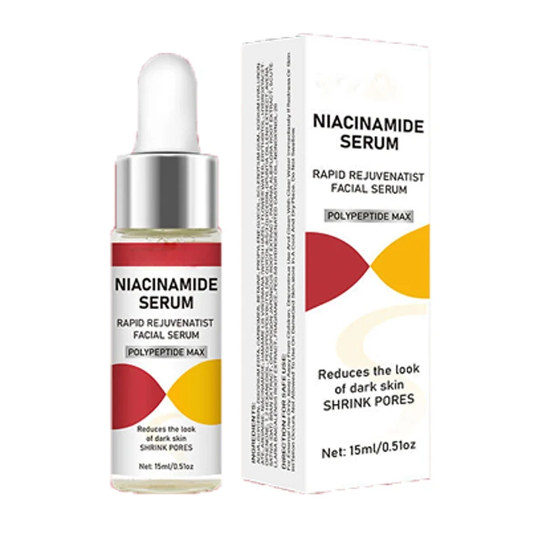 Wholesale Nicotinamide Whitening Vitamin C Serum Custom Logo Natural Skin Care Whitening Brightening Face Anti Aging Face Serum