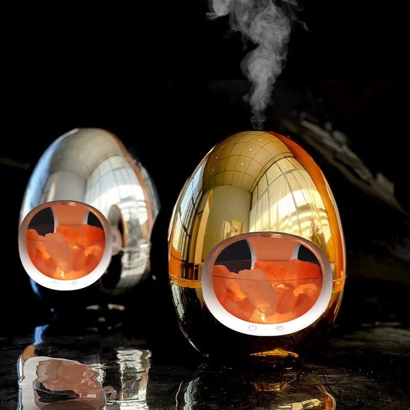 Electric sensor touch night light Aromatherapy Crystal Aroma Diffuser large 5v home hotel himalayan essential oil diffuser