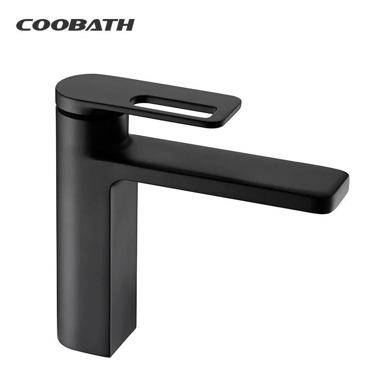 Factory Supplier Customizable Bathroom Copper Hot And Cold Mixer Single Handle Bathroom Basin Faucet Single Handle