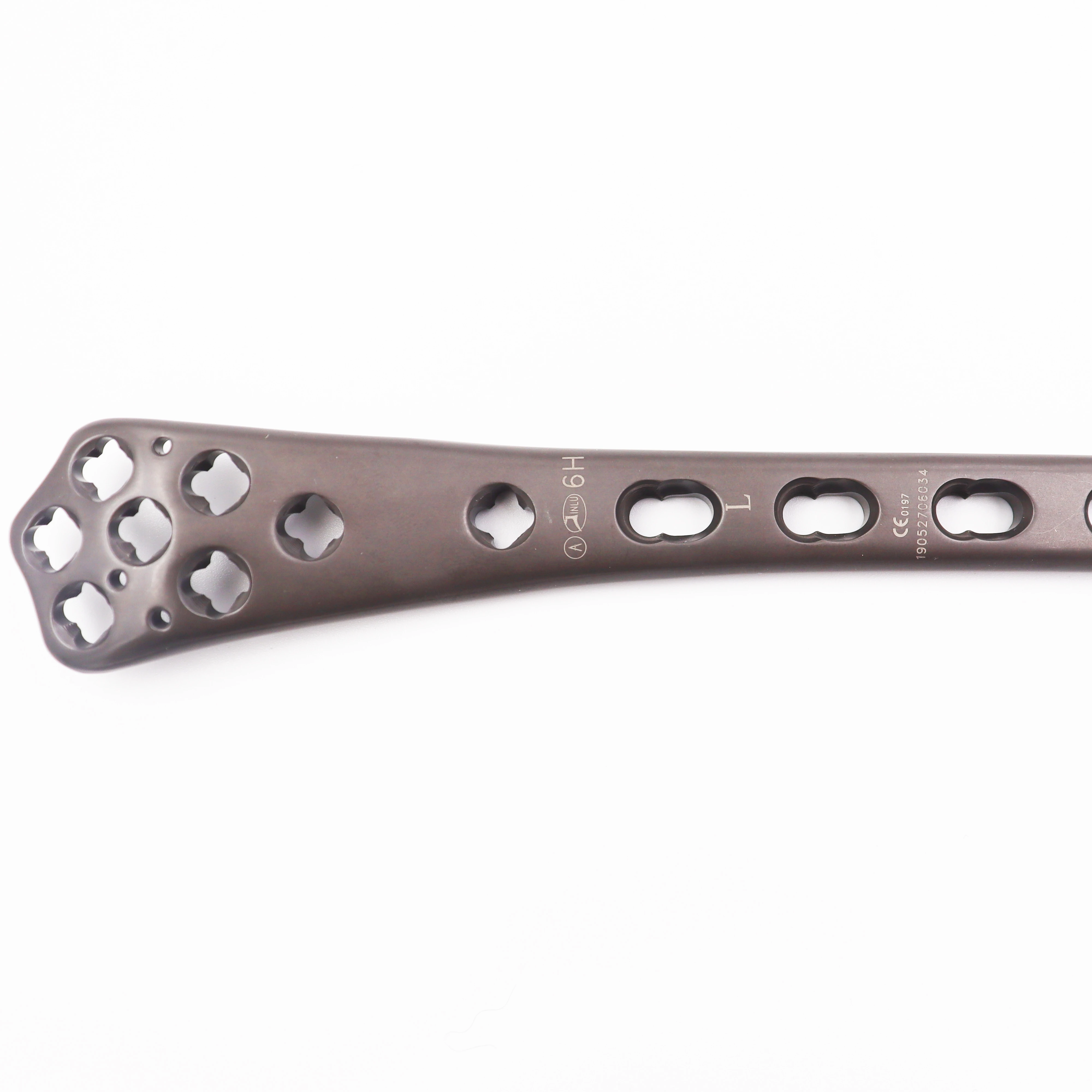 Save cost Orthopedic implant Multi-axial Distal Femur Lateral Large fragment locking plate with Pure Titanium(L/R)