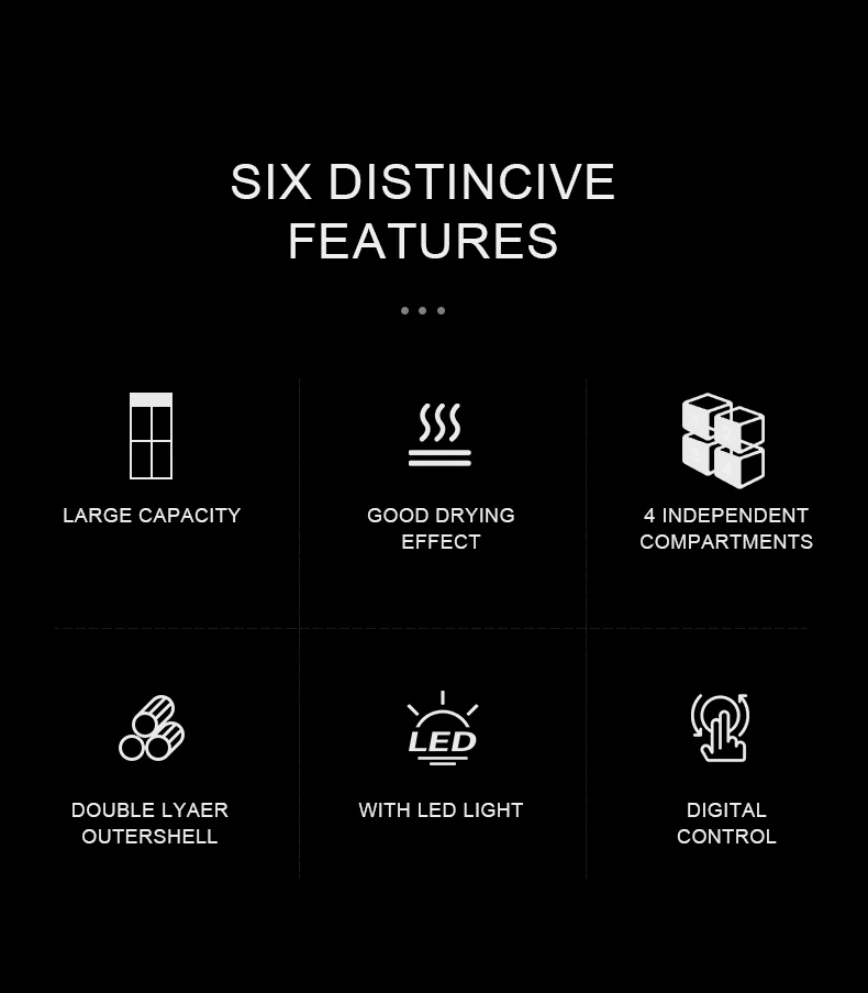 4 Rooms 80 Layers Restaurant Food Factory Use Commercial Electric Fruit Dryer Dehydrator Food Dehydrating Drying Machine