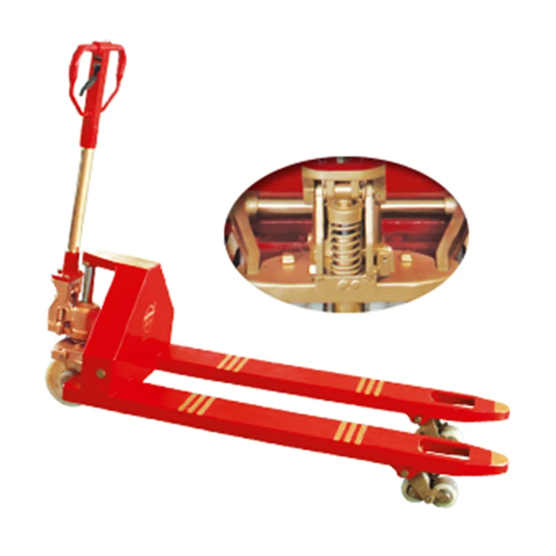 WEDO German DIN standard& BAM Certification ATEX Non-Sparking Hydraulic Pallet Truck