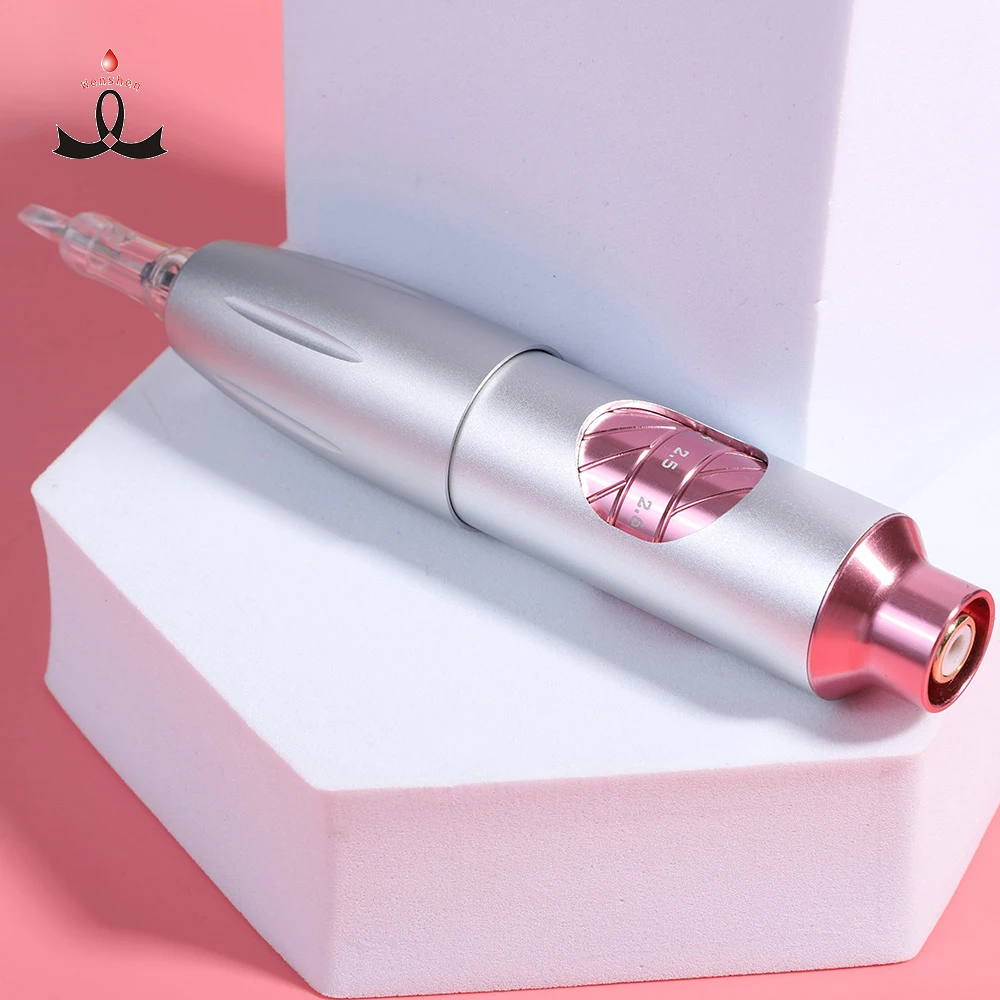 YD Blink PMU Machine Pen Light Weight Rotary Machine Pen Micropigmentation Microblading Machine Kit