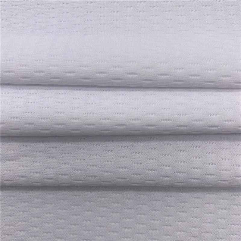 Low Price Moisture Wicking Supplier 100 Polyester Eco-friendly Mesh Fabric for Sportswear