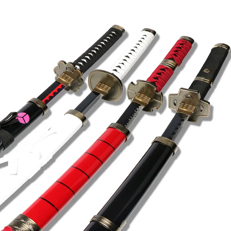 Высококачественный индивидуальный косплей оружие ниндзя меч Roronoa Zoro Katana Kendo настоящий металлический из углеродистой стали