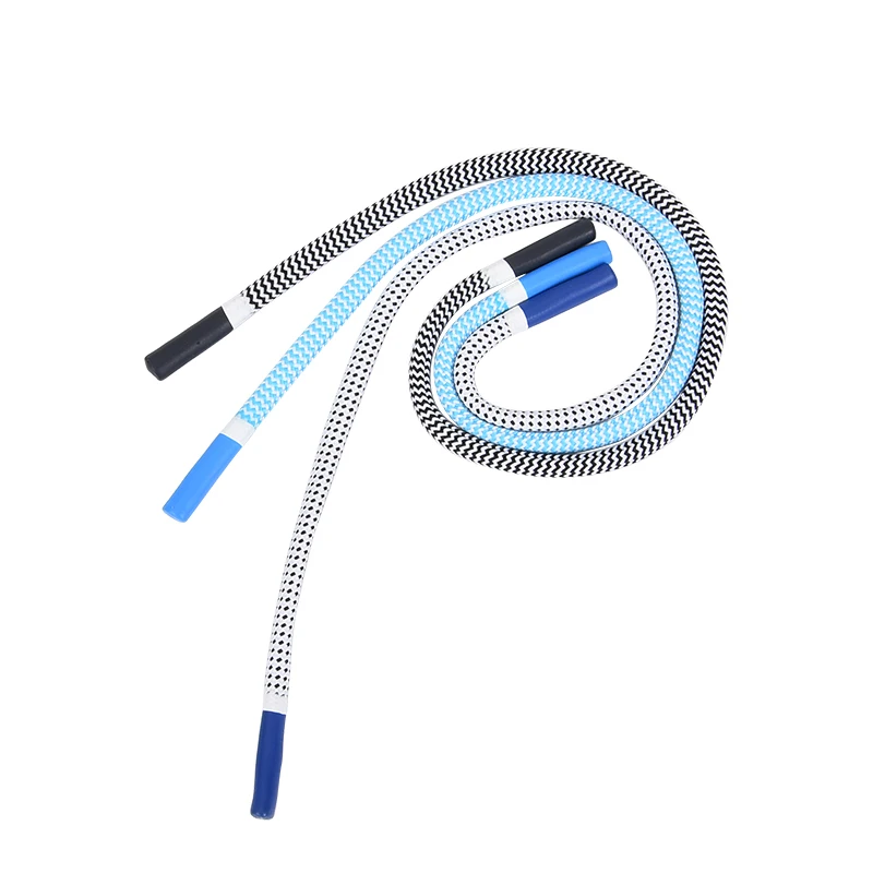 Wholesale Polyester Drawcords And Shoelaces Custom Logo Silicone Dipping Tips Hoodie Drawstring