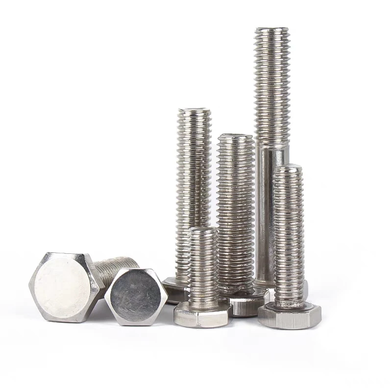 304 ANSI/ASME B18.2.1 Hexagon head bolts 1/4-20*3/8