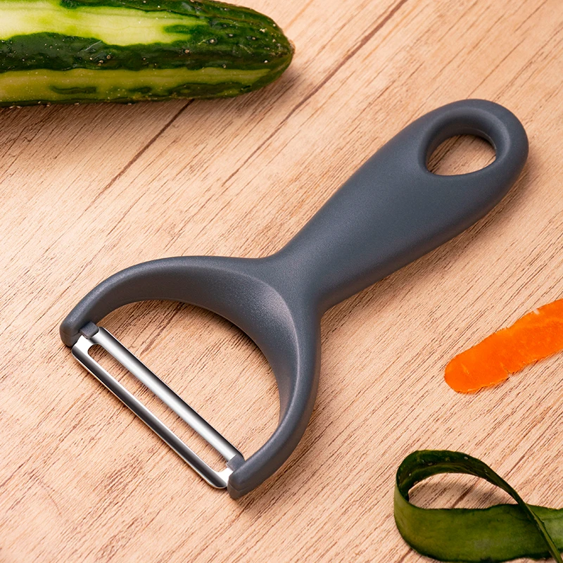 Factory Best Selling Kitchen Gadget Stainless Steel Fruit Potato Peeler Plastic PP handle Y Shaped Vegetable Sharp Peeler