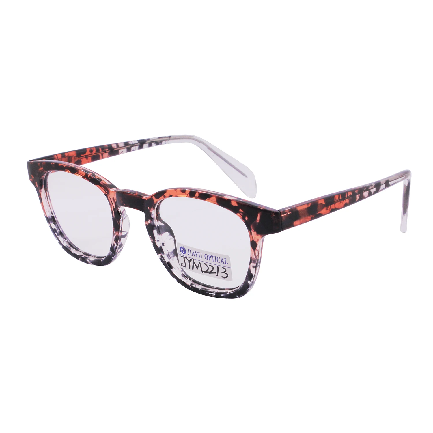 New Design Tortoise Eyeglass Frame Plastic Prescription Eyewear Frames for Women