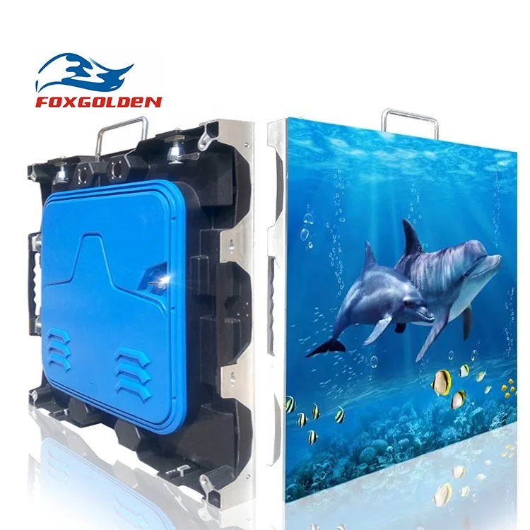 Foxgolden P10 Smd  Full Color Pantalla Led  Outdoor Die-cast Aluminum-magnesium Alloy Cabinet