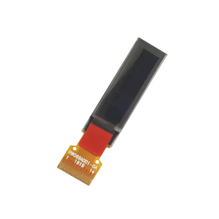Малый размеры моно PMOLED экран 0 69 дюймов 96*16 монохромный белый OLED дисплей IPS SPI I2C MCU TFT ЖК