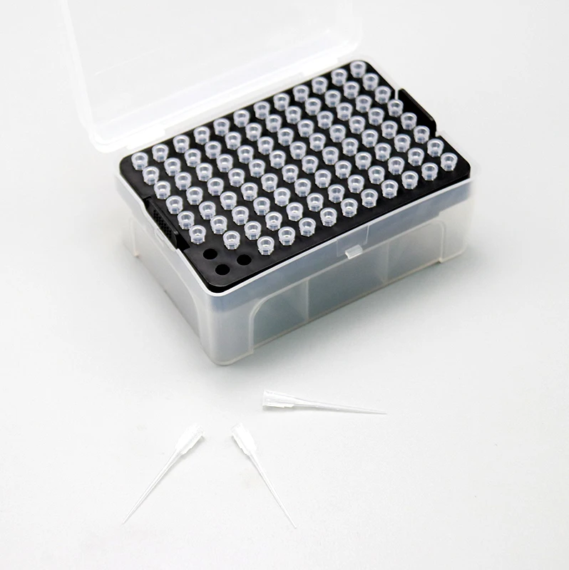 10ul low retention Pipette Tips with filter autoclavable micropipette  gamma sterile racked