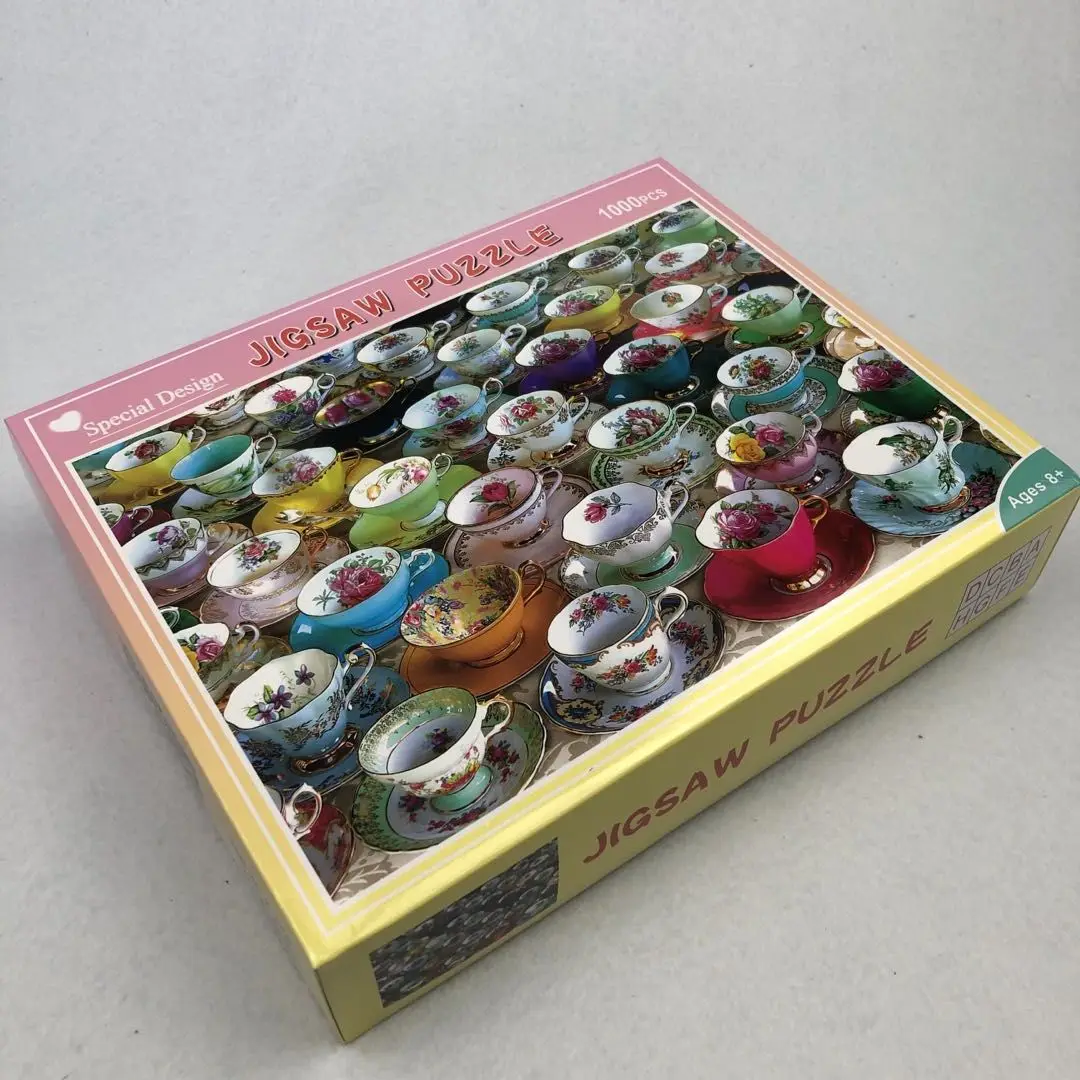 Adult printable custom jigsaw personalized 1000 pieces puzzle sample for free