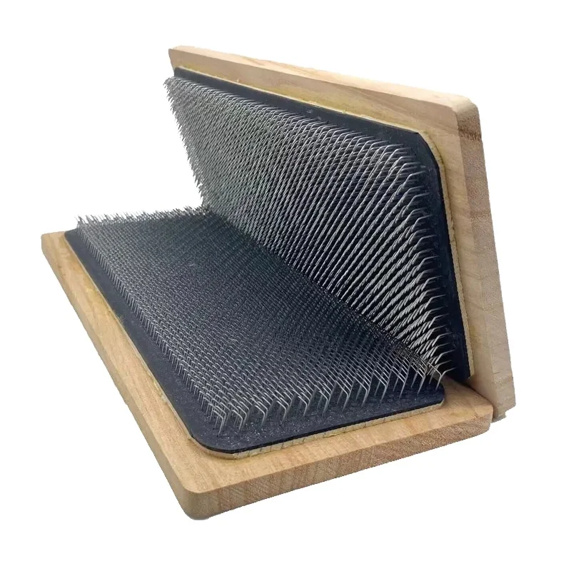 New Hair Holder Drawing Mat for Bulk Hair Extension tools & Accessories Hair Hackle 28*12cm  With Needles