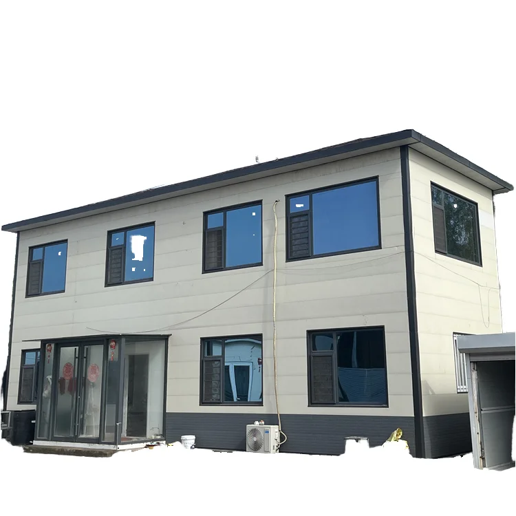 Luxury 20ft Mobile Office Container House Competitive Price Modular Detachable Flat Pack Home Shop Villa-Includes Bedroom Toilet