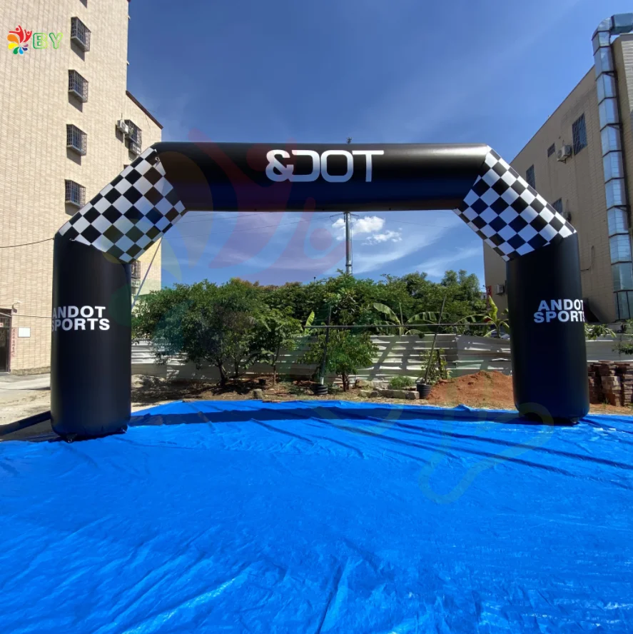 BOYAN Factor Price Sale Custom Printing Inflatable Start and Finish Line Arches Goal Inflatable Arch Gate for Sale