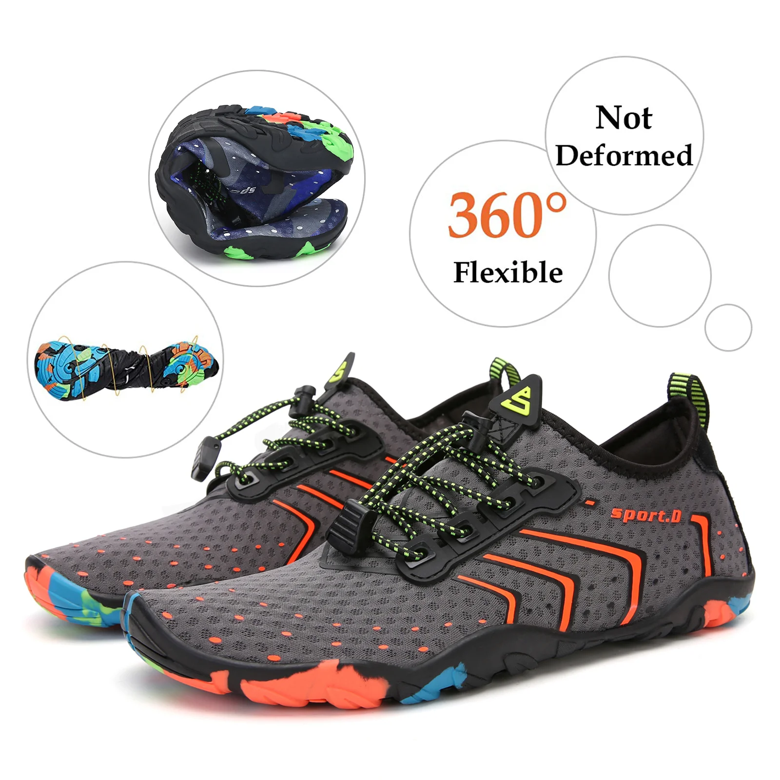 Factory Direct Quick Drying Water Shoes Unisex High Quality Breathable Water Shoes Unisex