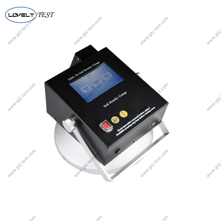 Portable NDT Screen Display Pavement Tester for soil or asphalt