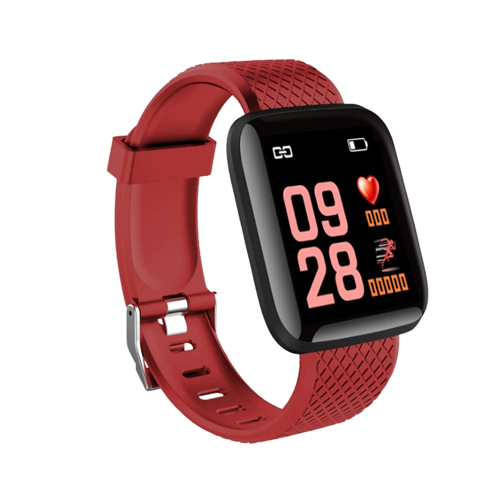 Amazon Hot Selling smart watch 116 plus wrist band bracelet blood pressure sport wristband fitness a6s smartwatch