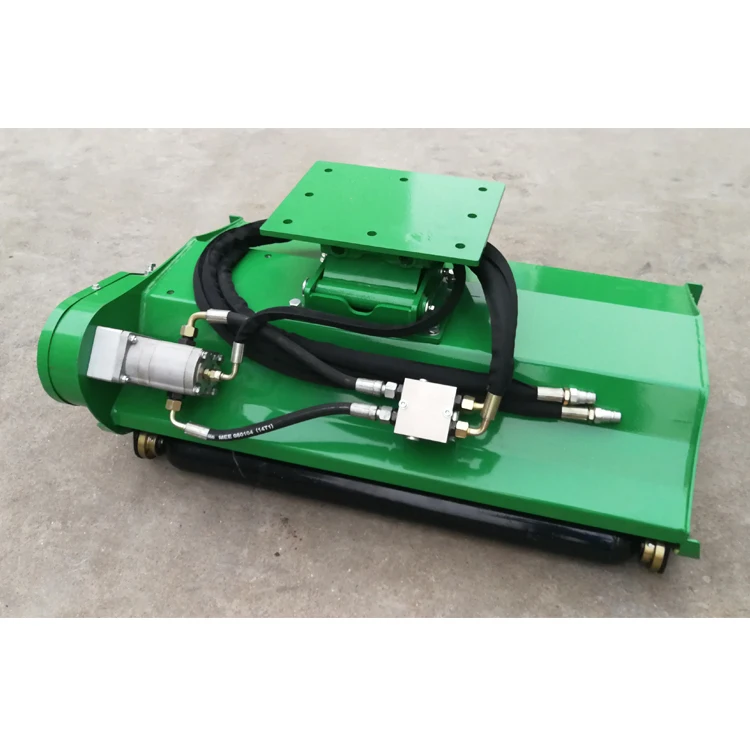 CE approved side shift excavator flail mower for wholesale