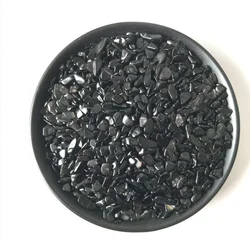Wholesale obsidian stone price natural polished obsidian gravel obsidian tumbled stone
