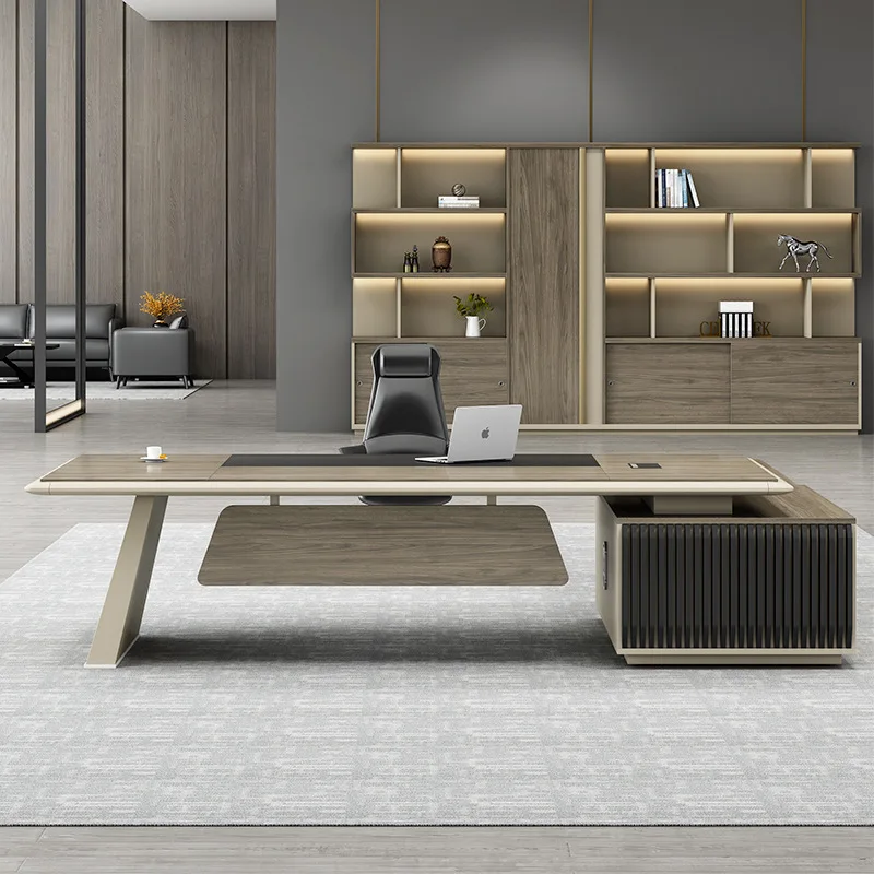 Wholesale Customized Counter Design Wooden Modern Executive Office Furniture mdf Desk