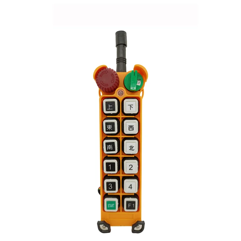 F24-12D  Buttons 200m Wireless Control Distance AC DC12-380V Wireless Waterproof Remote Control for Industrial Dock Tower Crane