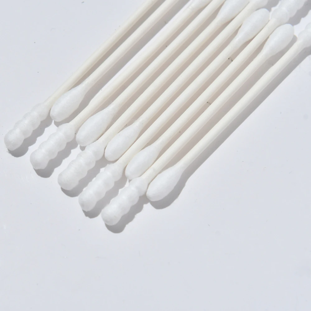  Горячая Распродажа 200 шт. q-tips экологически чистые двухсторонние ватные палочки разборные