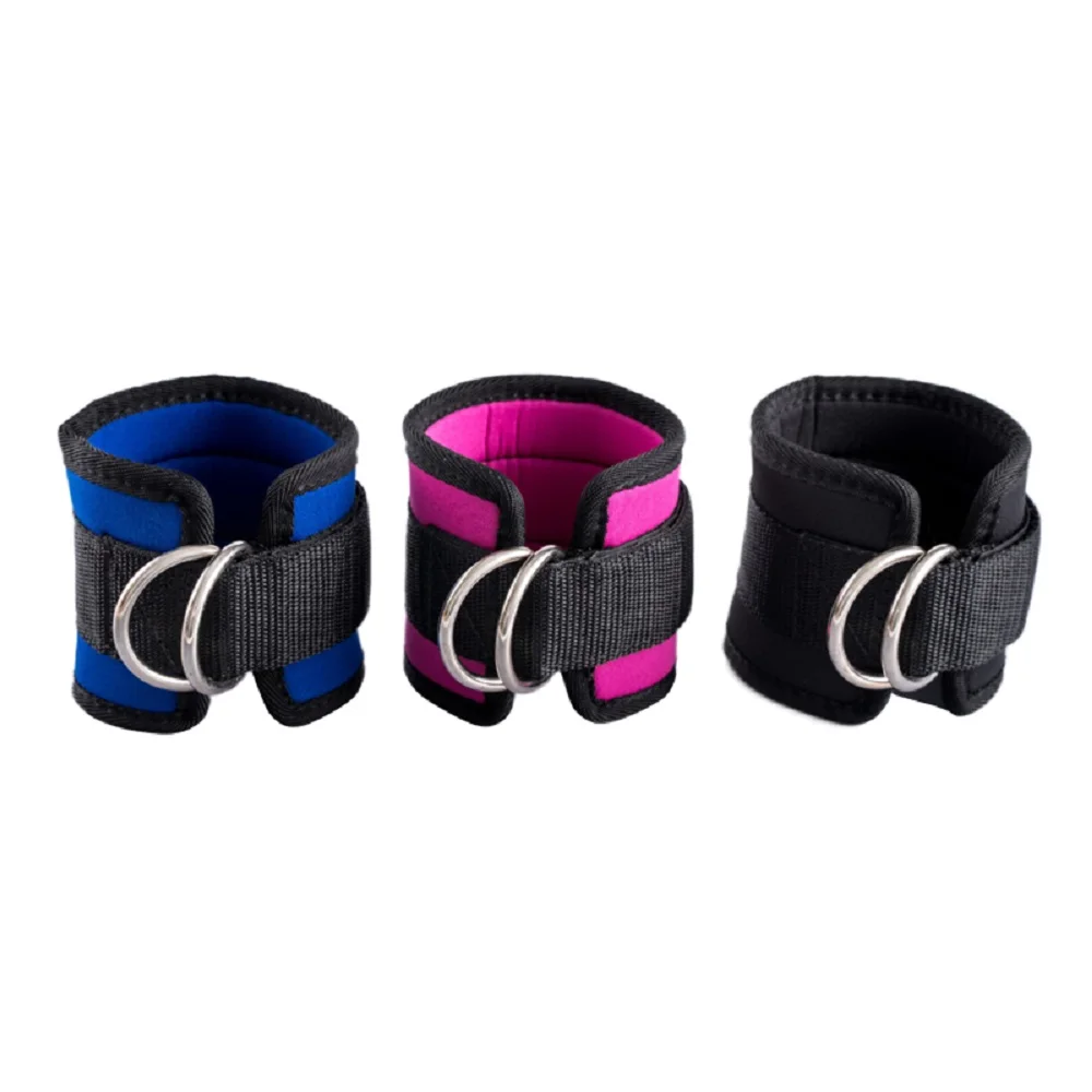 Amazon Customized Weight Lifting padded Neoprene Fitness Gym Adjustable Ankle Straps