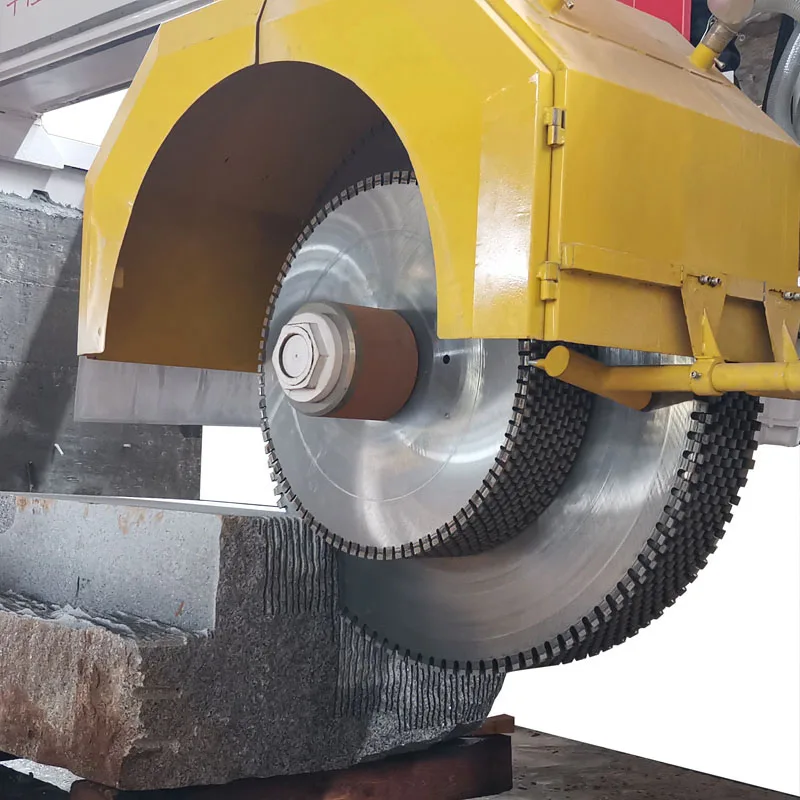 HuaLong Machinery HLQY-2500 Bridge Block Cutter Granite Multi-blade Stone Cutting Machine