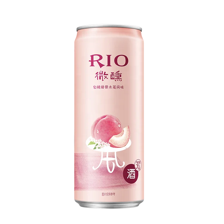 Трендовые хитовые продукты Alc.3 % Vol 330 мл Rio (Рио) слегка секс Сяомэй серии белый персик бузины коктейль