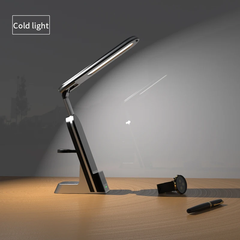 amazons best sellers 2022 7 in 1 wireless charger lamp for smartphones Android headset earphones qi enabled devices