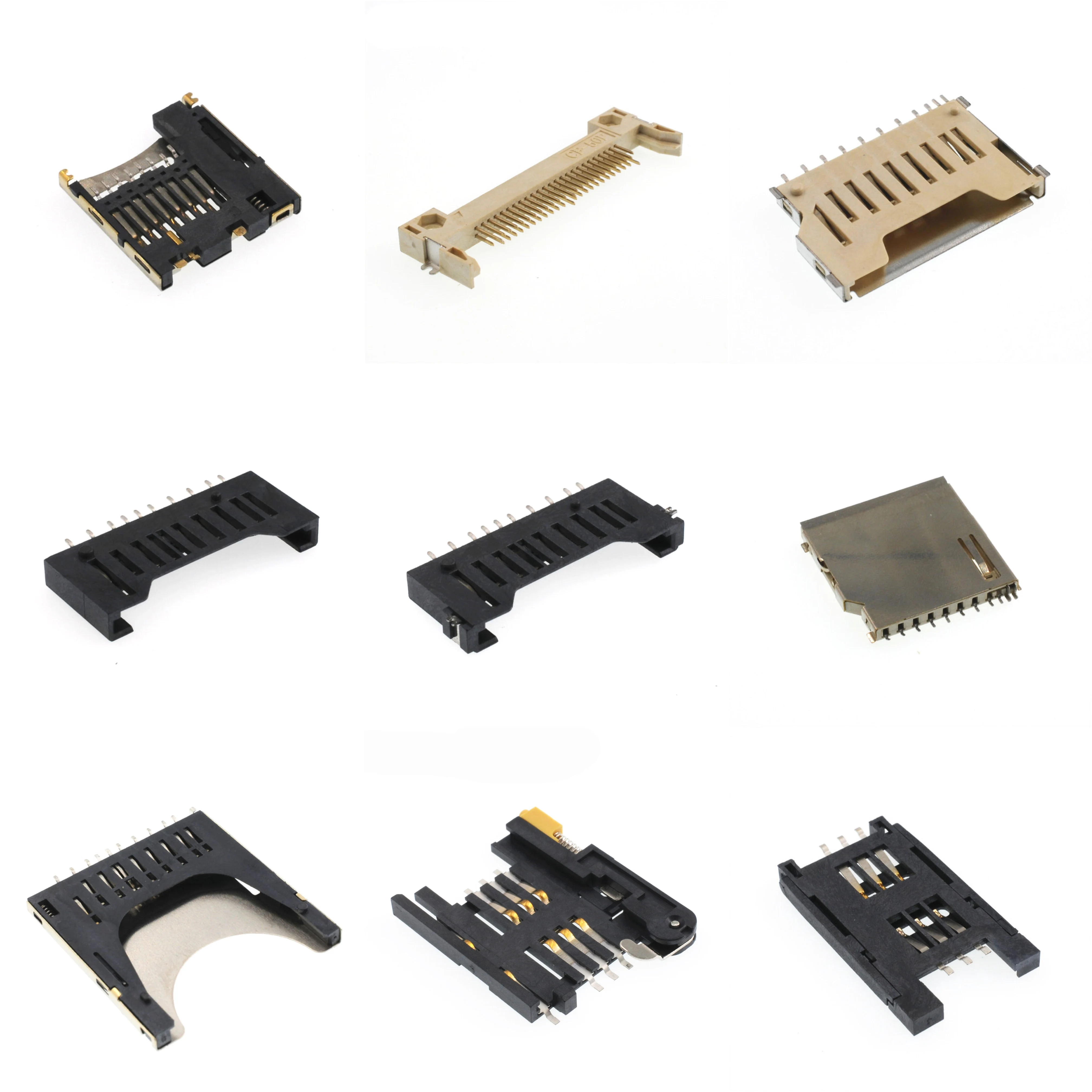 mirco mini cf sd tf xd 6 8 pin sim card connector
