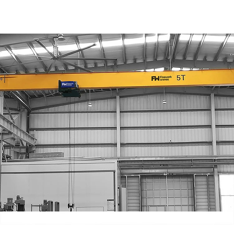 Single Girder Electric Bridge Overhead Crane Specification 5t