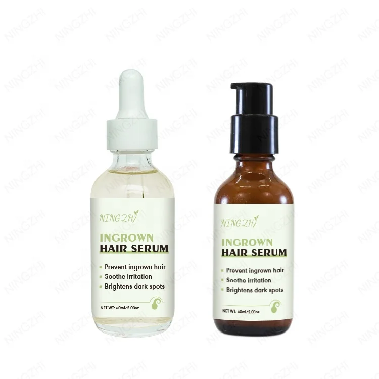 Private label after wax razor bumps treat brightening ingrown hair serum for vagina