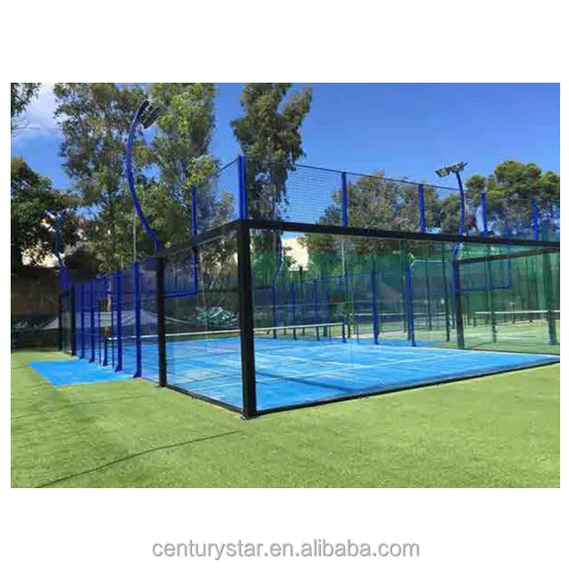 Best price  Panoramic Padel  Court Paddle tennis court  for indoor and outdoor
