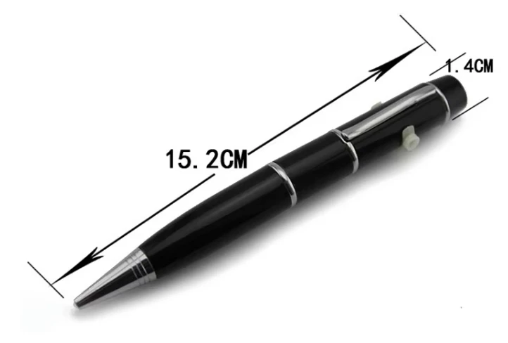 Business Corporate Gifts 8GB 16GB 32GB 64GB Classy Metal Pen Shape Drive Usb Flash with led light  2.0 Memory U Disk Custom Logo