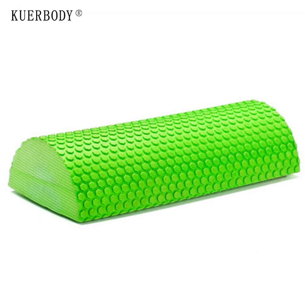 
Half Round EVA Massage Foam Roller Yoga Pilates Fitness Equipment Balance Pad Yoga Blocks With Massage Floating Point 