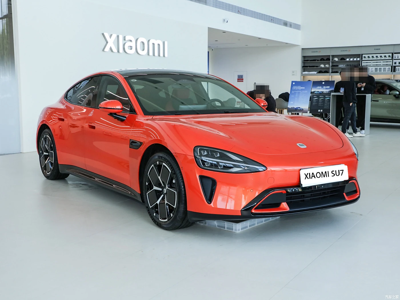Used cars for sale XIAOMI SU7 Lava Orange Ev New Energy Vehicle Pure Electric China Factory High Power Ultra Remote 5-seater