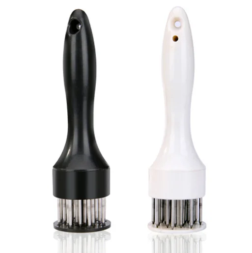 20 Blades Stainless Steel Hammer Marinade Steak Beef and Poultry Multifunctional Cooking Tool Handheld Needle Meat Tenderizer