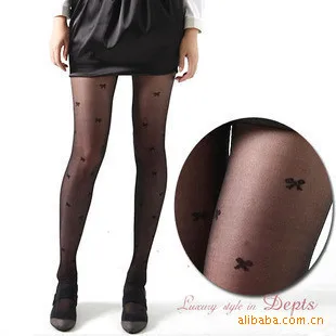 Hot selling new sexy fashion girls silk stocking flower patterns  nylon pantyhose women for stockings