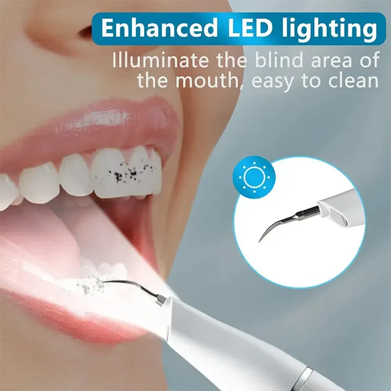 Professional Portable Sonic Tooth Cleaner Tartar Remover Teeth Whitening Led Teeth Cleaning Machine Ultrasonic Dental Scaler