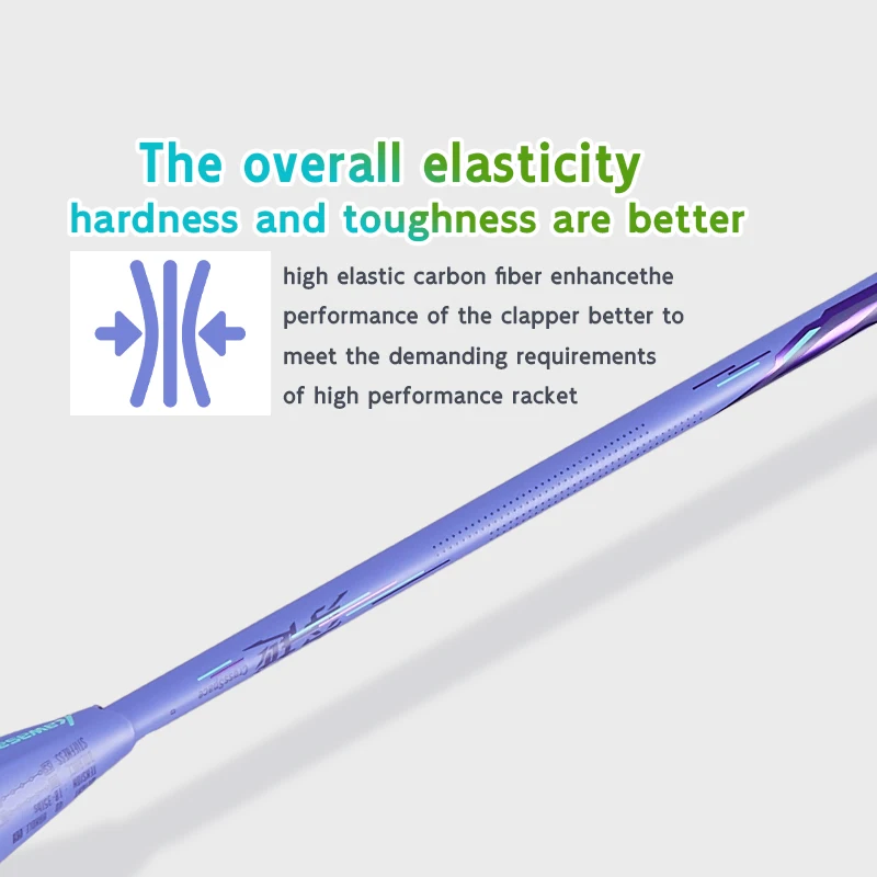 ball badminton racket 40T  material 35LBS 305MM balance Kawasaki MASTER carbon badminton racket