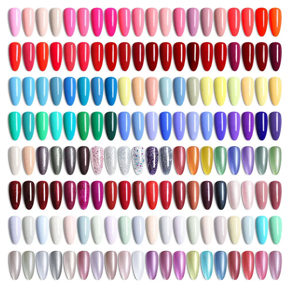 RONIKI Nails Supplies Salon Hot Sale 15ml Enamel uv gel polish Wholesale 3000 Color Private label gel nail polish