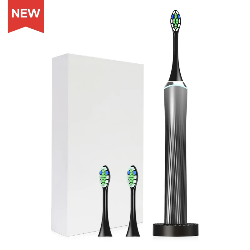 Buttonless Electric Toothbrush Ipx7 Waterproof Sonic Toothbrush Wireless Charging Ultrasonic Electric Vibration Toothbrush